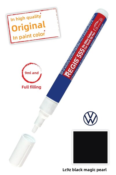 Kementaş Volkswagen Lc9z Black Magic Pearl Scratch Remover Auto Full Cover Retouching Pens