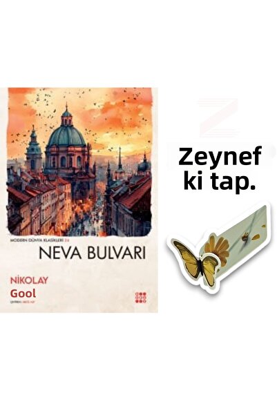 dokuzyayinlari Neva Bulvarı - Nikolay Gogol(Özel Tasarım Kelebek Ayraç Hediye)