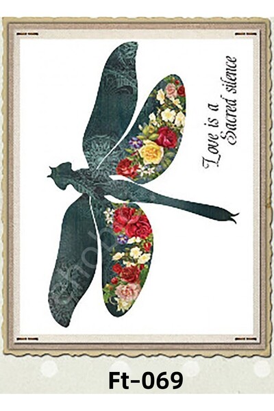 Cadence Ft-69 Cadence Fabric Transfer 25X35 Floral Animal Figures Series