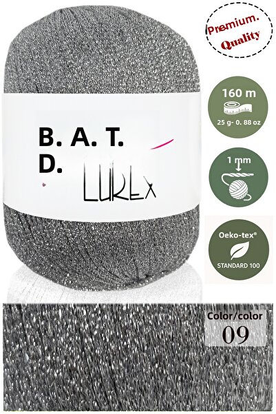 Diva İplik Diva Lurex 09 Argintiu