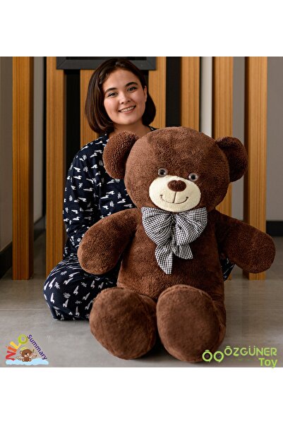 NİLOŞUM لعبة أوزغونيروي. دب كبير مع 120 ربطة عنق (100% محلي الصنع)