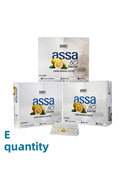 Hhs أسا 60 كيس شاي أعشاب بنكهة الليمون 240 جرام