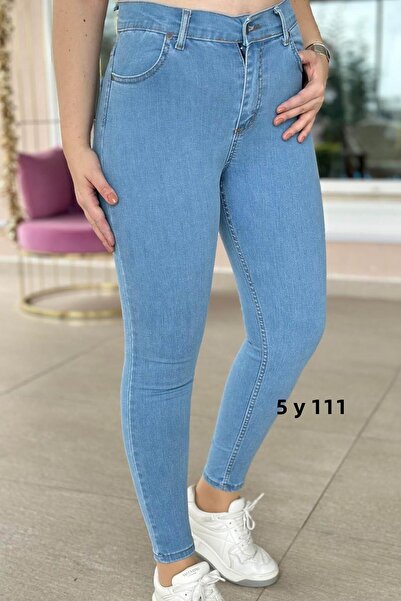 İnce Topuk Skinny Leg Stretch Jeans 5Y111