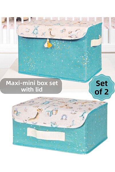 PONÇİK BEBEK طقم ملابس ماكسي ميني مع غطاء متعدد الأغراض للطفل والطفل