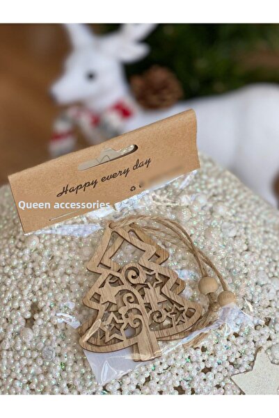 QUEEN AKSESUAR Set de lux de 2 bucăți pentru decorațiuni pentru copac de pin ...