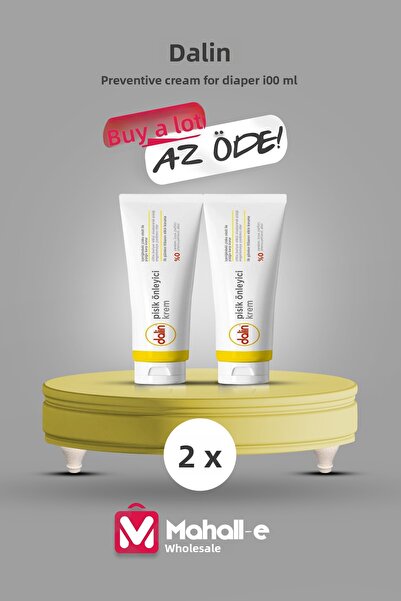 Dalin 100 Ml Cream Baby Rash Preventive - Pack of 2