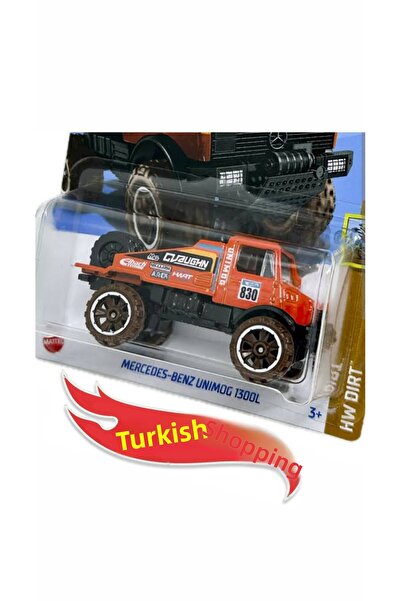 HOT WHEELS مقياس 1/64 مرسيدس بنز يونيموج 1300 لتر