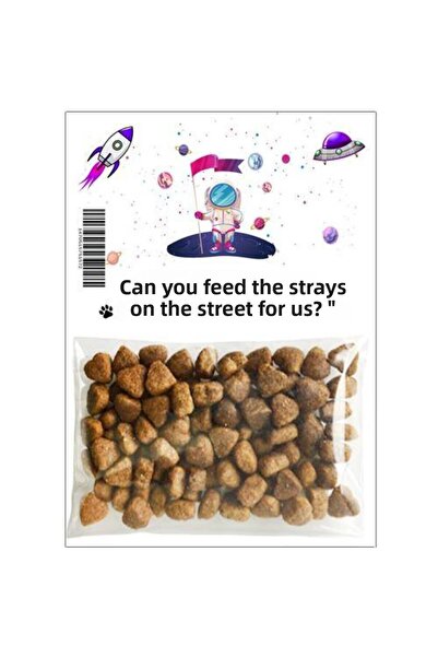 Parti Dükkanım Space Themed Gift Cat Food 5 Pieces