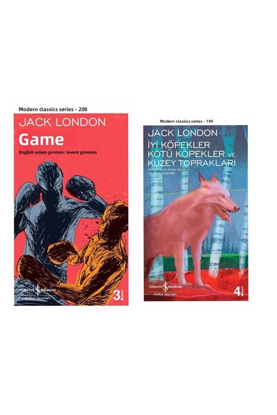 TÜRKİYE İŞ BANKASI KÜLTÜR YAYINLARI Jack London - Oyun - İyi Köpekler Kötü Kö...