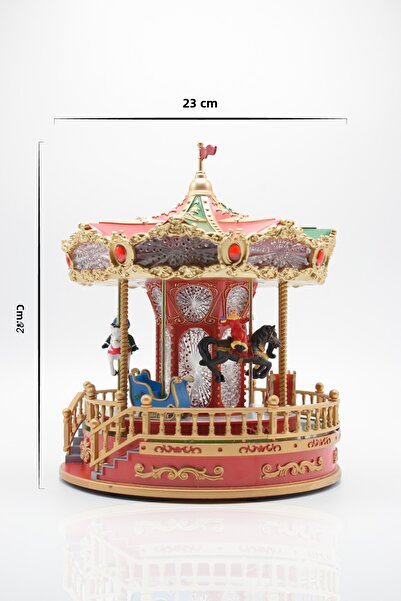 Waldern مجموعة مميزة من زينة عيد الميلاد كاروسيل XL