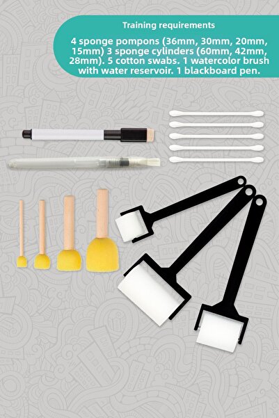 piapolya Printing Copybook and Educational Equipment |   Preschool Book |   Cylinder Printing |   Pompom Print