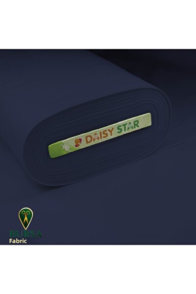 Bursa Kumaşçısı Țesătură de in de rață Culori uni Bleumarin