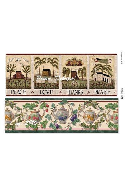 Baykuşca 2910 قطع ديكوباج نحاسية عتيقة - تصميم المزرعة