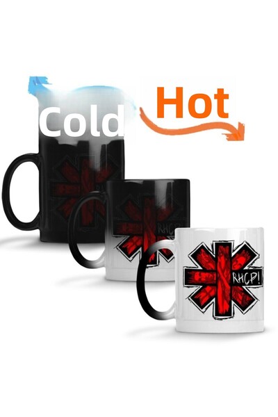 Baskı Dükkanı كوب ريد هوت تشيلي بيبرز السحري من البورسلين