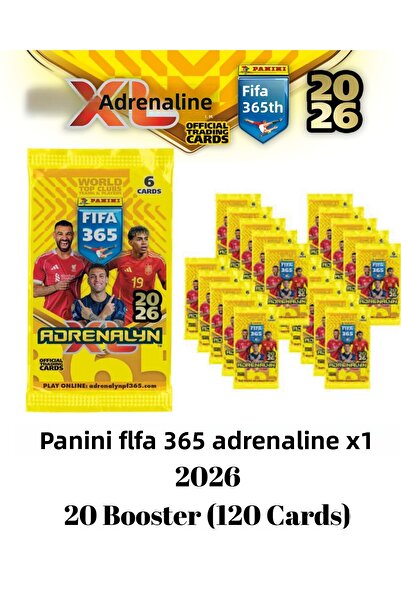 Next Plus بطاقات بانيني الرسمية المرخصة من فيفا 365 أدرينالين إكس إل ™   بطاق...