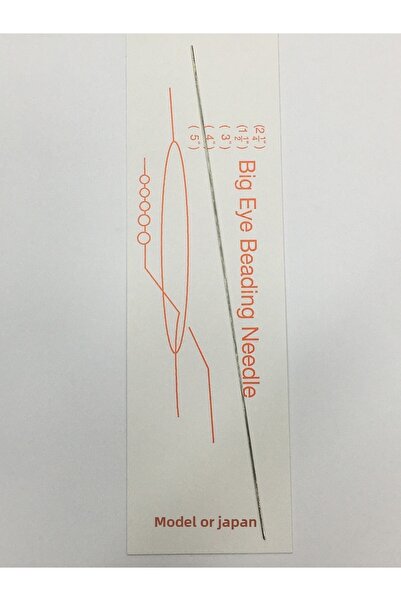 karantuhafiye Игла за мъниста / Игла за нанизване на мъниста 13 см