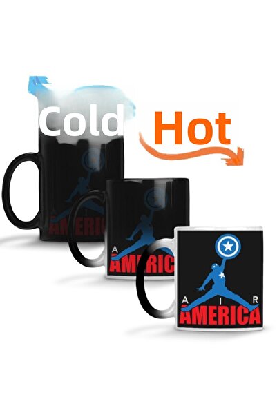 Baskı Dükkanı كوب أفنجرز إير أمريكا السحري من البورسلين