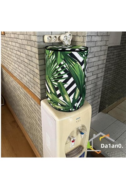 DÜŞLER EV TEKSTİLİ Husă pentru sticle cu model verde în zig-zag Husă de protecție pentru dozator