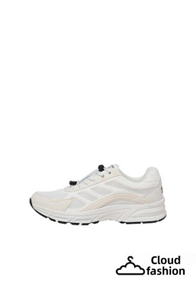 Jack & Jones حذاء رجالي من الإسفنج الذكي باللون الأبيض - أربطة ذكية