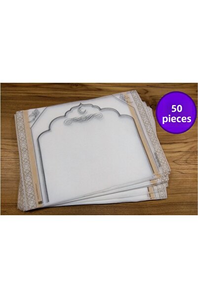 SecdeBant سجادة صلاة للاستعمال مرة واحدة قابلة للالتصاق على الأرض مقاس 30 × 4...