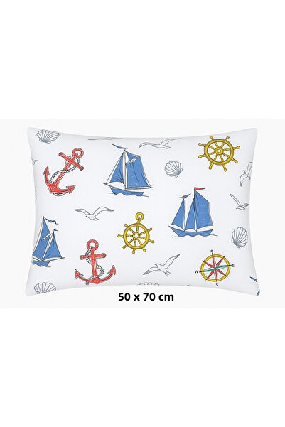 sehra Pillowcase 70% Cotton Mold Rose Flower Geometric Car Nautical Star Children Patterned