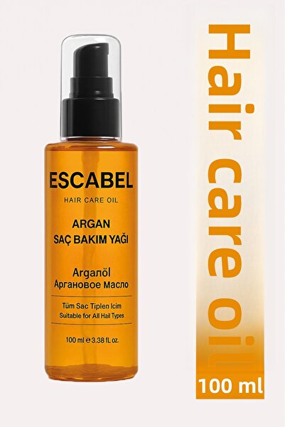 Escabel زيت الأرغان للعناية بالشعر 100 مل