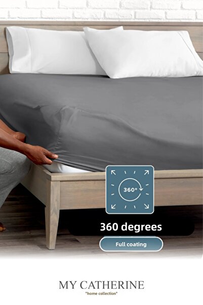 My Catherine Fitted Sheet 100% Cotton Single and Double - Combed Cotton Fabric Luxury Comfort Softness and Durability