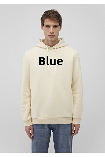 Mavi Béžová mikina s kapucí s potištěným logem 0610941-70055