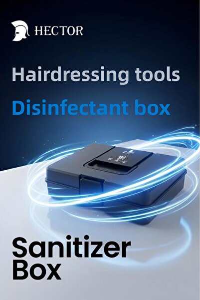 Hector Uv Light Barber Tools Disinfectant Box Sanitizer Box