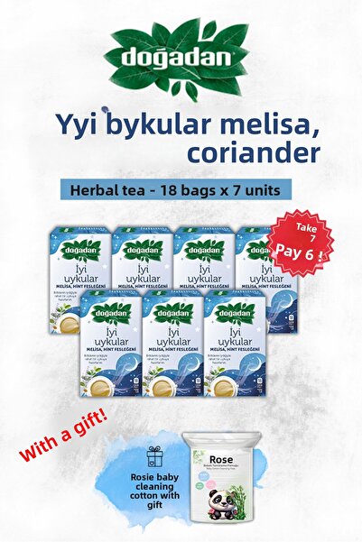 Doğadan شاي ميليسا والخس الهندي اشترِ 7 واحصل على 6 مجانًا وروزي باموك