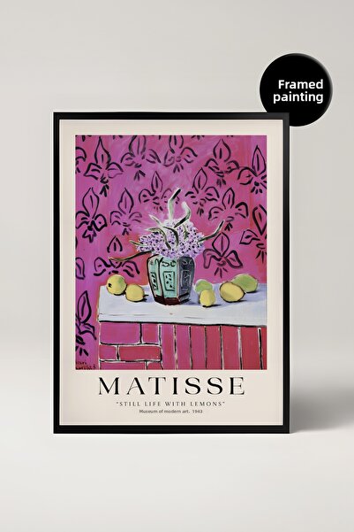 House Gorgeous Εικόνα με κορνίζα του Αντρέ Ματίς, Σταυρόλειο με λεμόνια