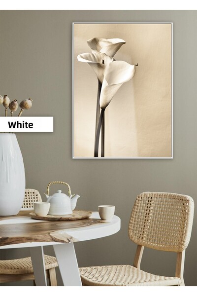 Harikabirev HARİKABİREV |   MODEL DE FLORI CREAM LILY | TABLA DE STICLA TEMPL...