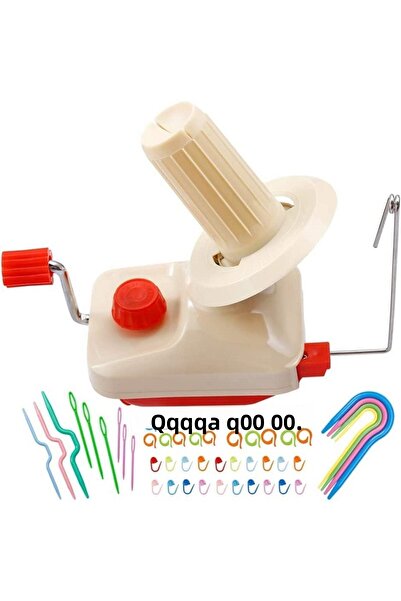 Choice آلة لف الغزل اليدوية من النوع 1 من بودور، محمولة لكرات خيوط الغزل القطنية، صناعة ألياف الصوف يدويًا