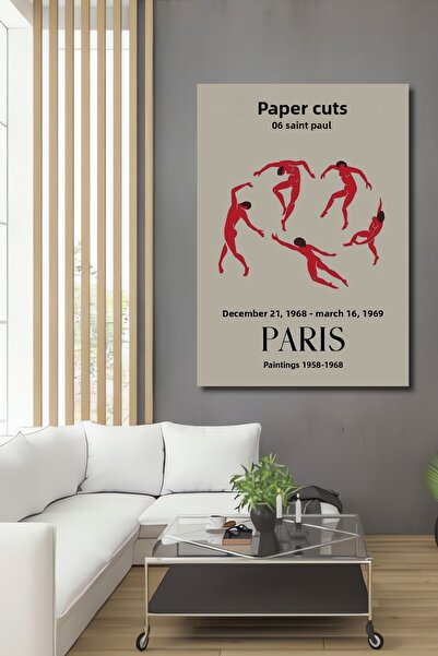 Teona Ahşap Tablouri decorative din lemn dreptunghiular Papiers Découpés Paris