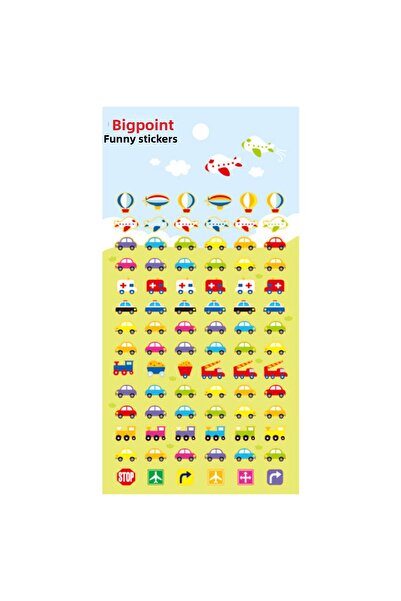 Bigpoint Sticker Vehicles X 15 Pieces