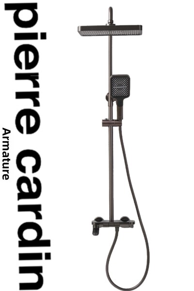 Pierre Cardin Joli̇ Gun Metal Shower System