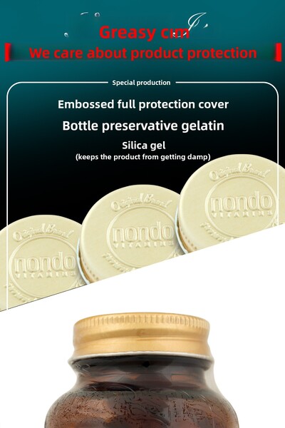 Nondo Panax Ginseng Saw Palmetto Vitamin Complex - Multivitamin Male 30 Tablets