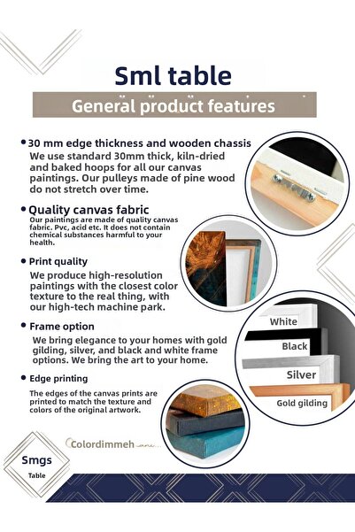 SML TABLO Сребърно-лилаво червило Жена Грижа за ноктите Декор за салон за красота Картина в рамка върху квадратно платно