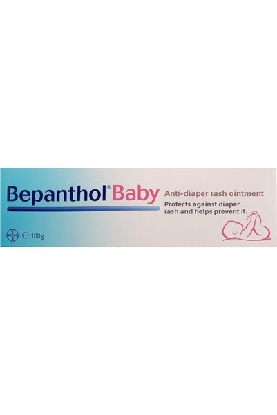 Bepanthol مرهم وقائي للطفح الجلدي للأطفال 100 جرام 4 علب