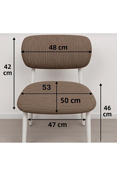 ÖZMAKAN Bohemian Chair Cover, New Model Chair Cover 1 Piece