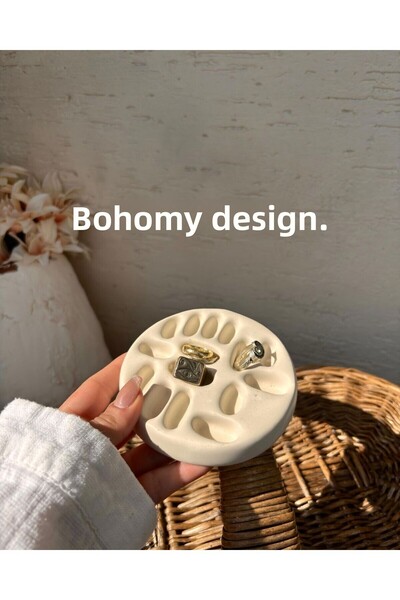 Bohomy Design Pinterest Ring Holder, Multi-Ring Stand, Ring Shooting Stand (W...