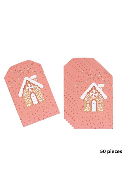 roco paper Новогодишна етикетка за подарък с домашен мотив, Нова година, Коле...