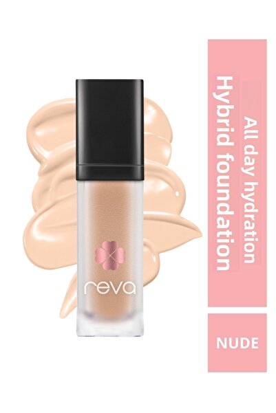 REVA Hybrid Foundation & Hybrid Foundation Nude Spf 20 - No: 504 - Vegan & Cl...