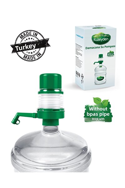 KUZEYDEN مضخة مياه زجاجية خالية من مادة BPA |   الاستخدام اليدوي |   آمن للاس...