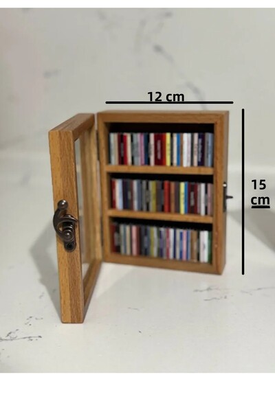 Ouptec Wooden Rectangular Box Multipurpose Organizer with Lid Gift Box Handma...