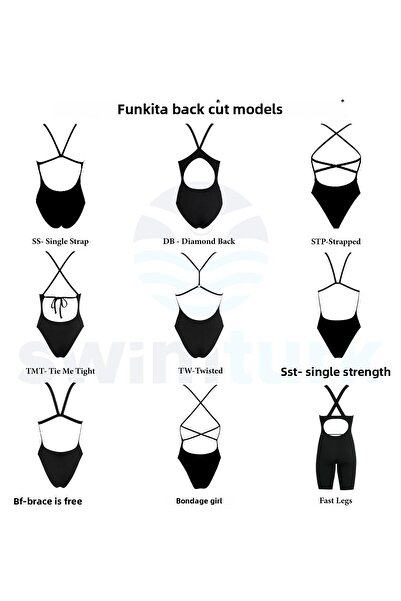 FUNKİTA Db Sea Breeze Women's Swimsuit-Chlorine Resistant and Comfortable