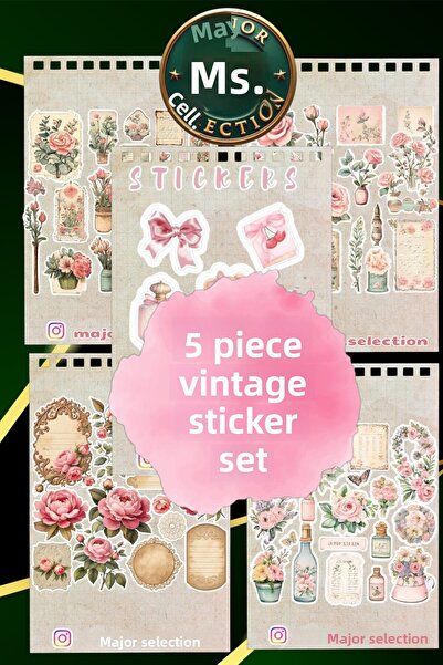 Major Selection Set de autocolante oficiale Blue Rose, potrivit pentru planif...