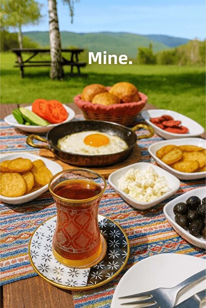 Jenisa 12-Piece Gold Gilded Thin-Waisted Glass Tea Cup and Patterned Tea Saucer