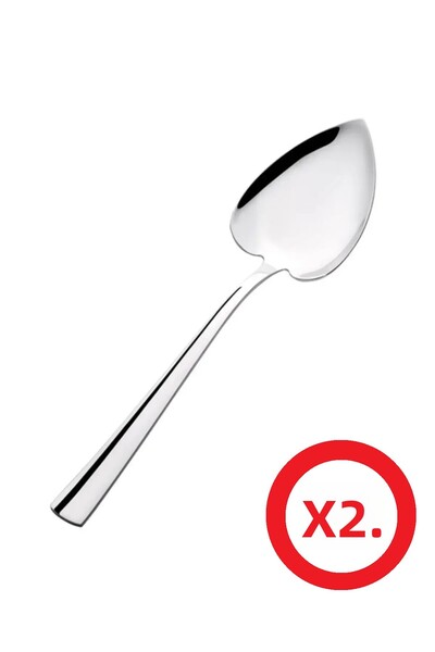 Nehir Can&canan Stainless Serving Spoon - Serving Spoon Set of 2