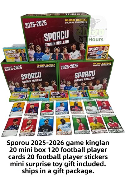 Emrah Gültekin Sportsman 2025-2026 Kings of the Game Football Player Card Set...